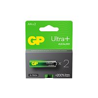 Элемент питания GP LR6 Ultra Plus Alkaline G-TECH 15AUPA21-2CRSB2 2 шт (упак) AA (батарейка) картинка 